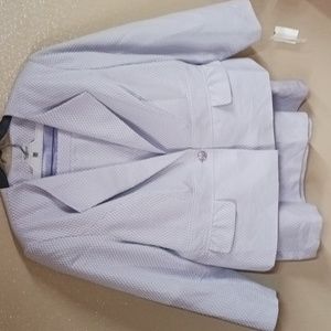 Nicolette Size 24w Purple Skirt Set